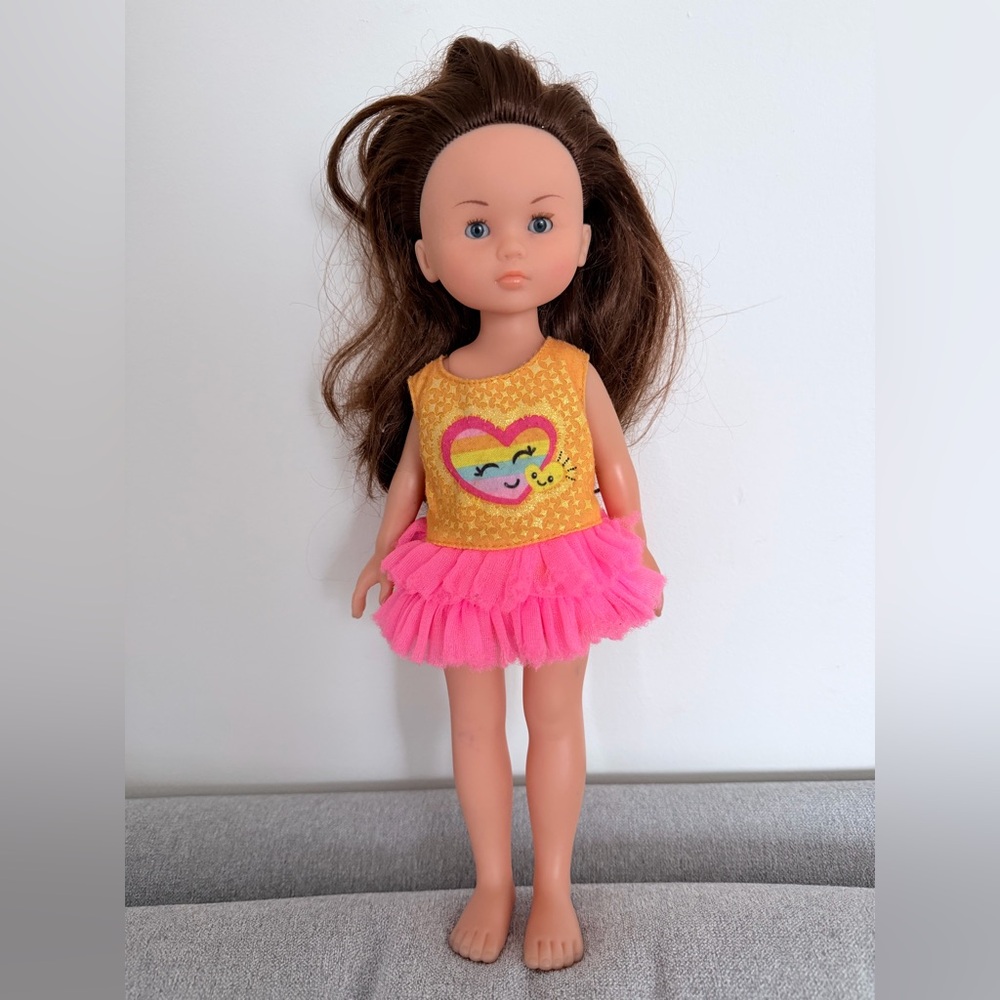 Corolle doll reddish brown hair blue eyes Vintage 2001